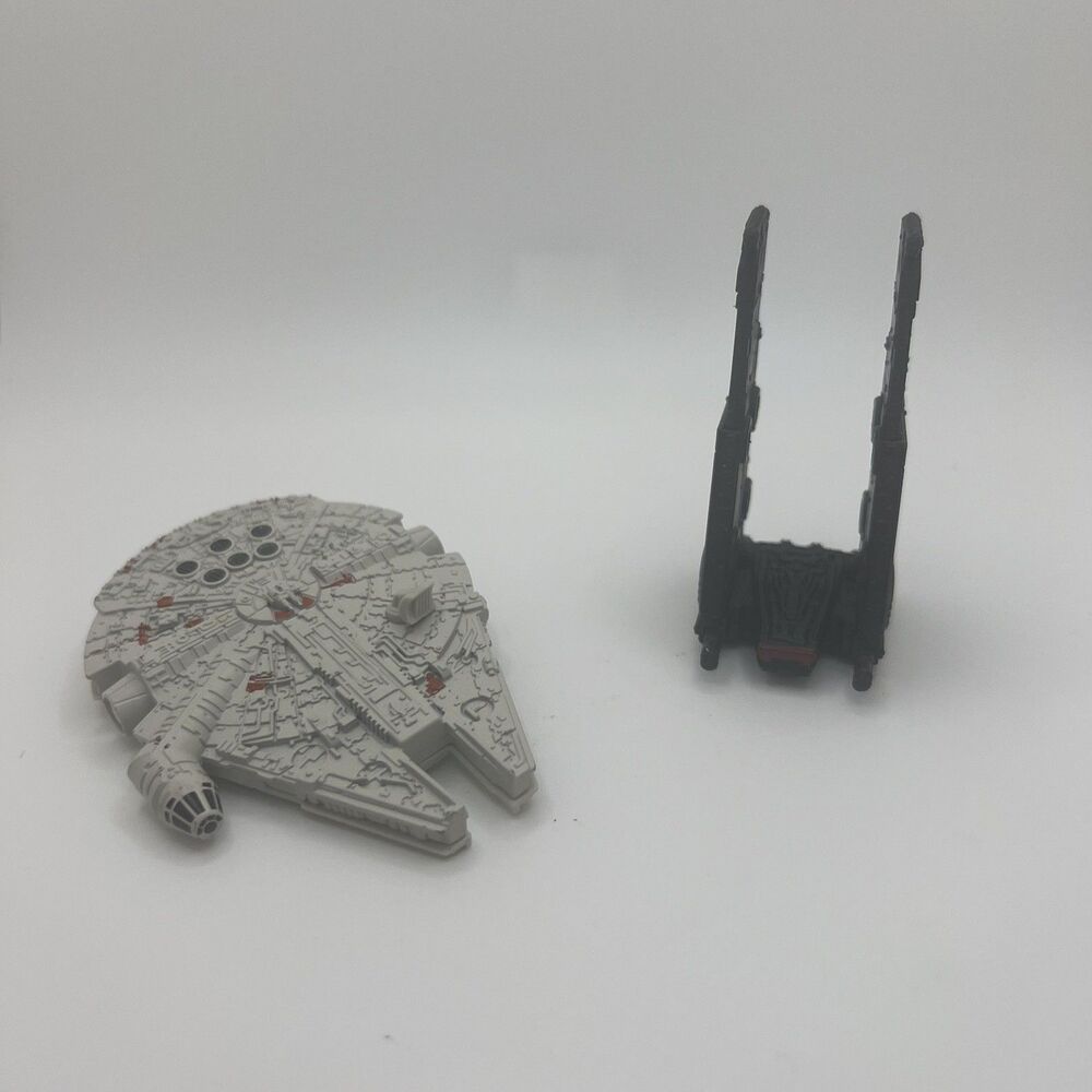 Star Wars Die Cast Ships Millennium Falcon Command Shuttle Kylo Ren Hotwheels